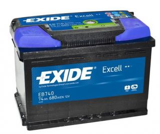 Exide Excell 74 Ah 