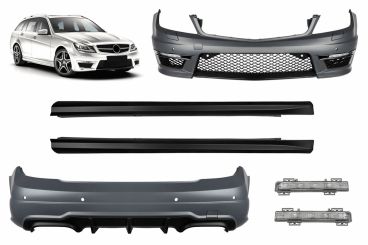 AMG пакет тип C63 за Mercedes C класа S204 комби 2011-2014