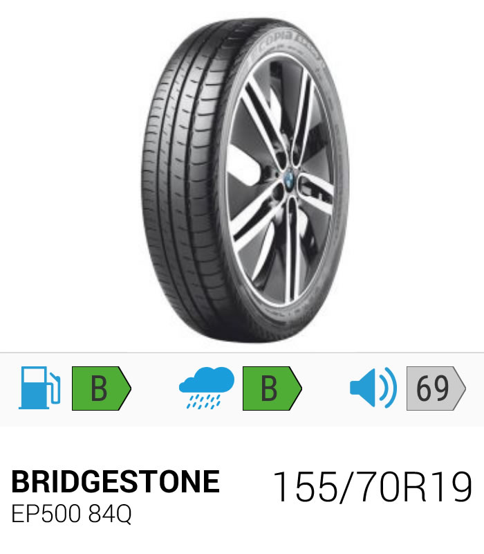 Летни гуми за BMW i3 - 155/70R19