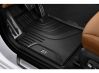 ОРИГИНАЛНИ ГУМЕНИ СТЕЛКИ за BMW серия 6 G32 GT след 2017 година, 2 части, черни, предни 1