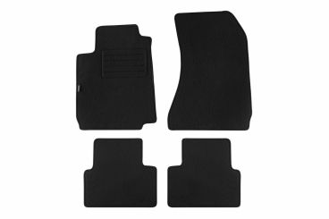 Мокетени стелки Petex за Alfa Romeo 159 10/2005-10/2011/159 SPORTWAGON 03/2006-11/2011 4 части черни Rex материя
