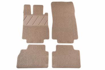 Мокетени стелки Petex за MERCEDES S КЛАСА W220 КЪСА БАЗА 1998-08/2005 4 части бежови Robust материя