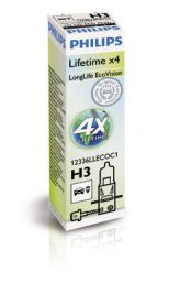 H3 крушка Philips Long Life EcoVision къси дълги