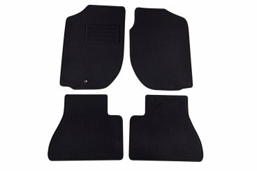 Мокетени стелки Petex за LAND ROVER FREELANDER 1998-01/2001  4 части черни Rex материя 