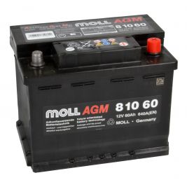 MOLL START-STOP AGM 12V 60AH