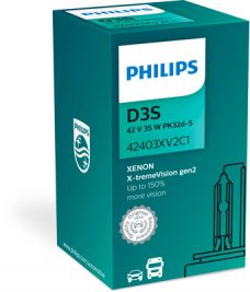 Ксенон крушка Philips Xtreme Vision Gen2 D3S