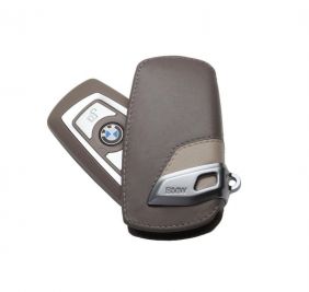 BMW кожен калъф - беж