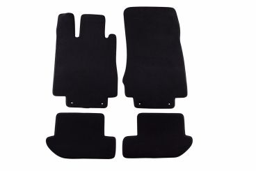 Мокетени стелки Petex за MERCEDES CL КЛАСА W215 1999-04/2007 4 части черни Style  материя