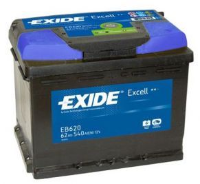 Exide Excell 62 Ah