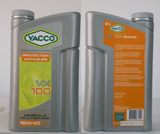 Yacco VX 100 15W40 2L