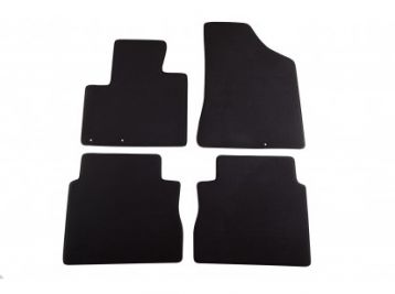 Мокетени стелки Petex за Hyundai Santa Fe 01/2010-08/2012 4 части черни (B001) Style материя 
