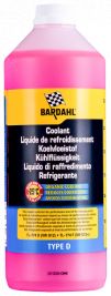 Bardahl - Антифриз готов за употреба -25°С. Type D, червен