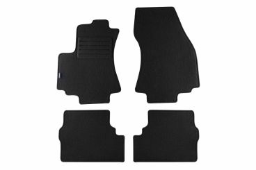 Мокетени стелки Petex  за OPEL ZAFIRA 03/1999-2004 6 части черни Rex материя