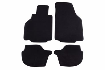 Мокетени стелки Petex за PORSCHE 911 МОДЕЛ 996 1997-2006  4 части черни Sttyle материя