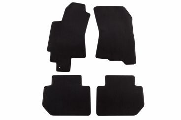 Мокетени стелки Petex за SUBARU B9 TRIBECA 5 МЕСТА 11/2006-2010 4 части черни Style материя