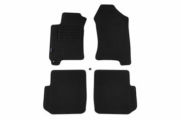 Мокетени стелки Petex за SUBARU FORESTER 1999-08/2002 4 части черни Rex материя