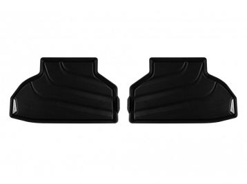 ОРИГИНАЛНИ ГУМЕНИ СТЕЛКИ за BMW X6 F16 2014-2019, 2 части, черни, задни